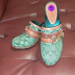 Coach Clogs/Mules